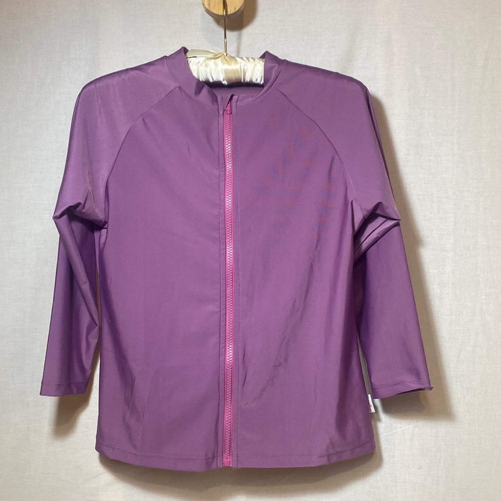 SunZip UPF 50+ Long Sleeve Zipper Rash Guard